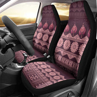 Bula Fiji Iri ni Meke Car Seat Cover Piqi Fijian Masi - Polynesian Pride