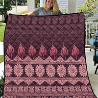 Bula Fiji Iri ni Meke Quilt Piqi Fijian Masi - Polynesian Pride