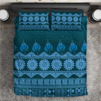 Bula Fiji Iri ni Meke Bedding Set Karakarawa Fijian Masi - Polynesian Pride