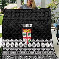 Fiji Tapa Rugby Custom Quilt Go Fijiana - Polynesian Pride