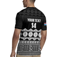 Fiji Tapa Rugby Custom Rugby Jersey Go Fijiana - Polynesian Pride