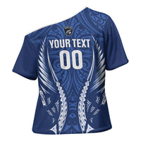 Auckland 2026 Rugby Custom Cross Shoulder Shirt NZ Maori Silver Fern