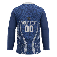 Auckland 2026 Rugby Custom Hockey Jersey NZ Maori Silver Fern