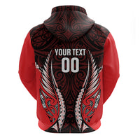 Canterbury 2026 Rugby Custom Hoodie NZ Maori Silver Fern