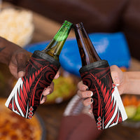 Counties Manukau 2026 Rugby Custom 4 in 1 Can Cooler Tumbler NZ Maori Silver Fern LT14 - Polynesian Pride