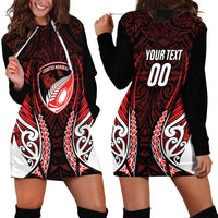 Counties Manukau 2026 Rugby Custom Hoodie Dress NZ Maori Silver Fern LT14 - Polynesian Pride