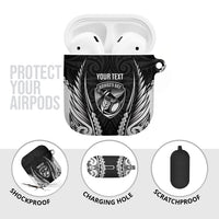 Hawke's Bay 2026 Rugby Custom AirPods Case NZ Maori Silver Fern