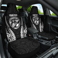 Hawke's Bay 2026 Rugby Custom Car Seat Cover NZ Maori Silver Fern