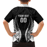 Hawke's Bay 2026 Rugby Custom Hawaiian Shirt NZ Maori Silver Fern
