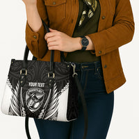 Hawke's Bay 2026 Rugby Custom Leather Bag NZ Maori Silver Fern