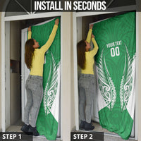 Manawatu 2026 Rugby Custom Door Cover NZ Maori Silver Fern