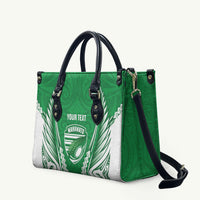 Manawatu 2026 Rugby Custom Leather Bag NZ Maori Silver Fern