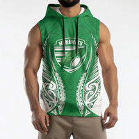 Manawatu 2026 Rugby Custom Sleeveless Hoodie NZ Maori Silver Fern