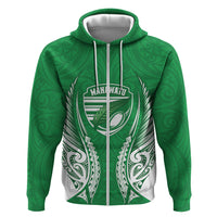 Manawatu 2026 Rugby Custom Zip Hoodie NZ Maori Silver Fern