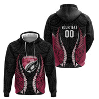 North Harbour 2026 Rugby Custom Hoodie NZ Maori Silver Fern