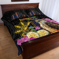 Kadayawan Philippines Quilt Bed Set Filipino Eagle Happy 39th Anniversary LT14 - Polynesian Pride