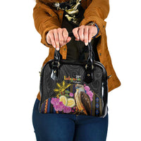 Kadayawan Philippines Shoulder Handbag Filipino Eagle Happy 39th Anniversary LT14 One Size Black - Polynesian Pride