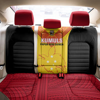 Papua New Guinea Rubgby Back Car Seat Cover Pacific 2023 Go PNG Kumuls LT14 - Polynesian Pride