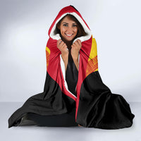 Papua New Guinea Rubgby Hooded Blanket Pacific 2023 Go PNG Kumuls LT14 - Polynesian Pride