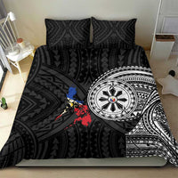 Philippines Strong Bedding Set Filipino Map Polynesian Tattoo - Polynesian Pride