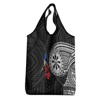 Philippines Strong Grocery Bag Filipino Map Polynesian Tattoo - Polynesian Pride