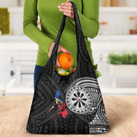 Philippines Strong Grocery Bag Filipino Map Polynesian Tattoo - Polynesian Pride