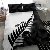 New Zealand Lawn Bowls Custom Bedding Set Aotearoa Silver Fern - Polynesian Pride