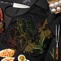 Aloha Hawaii Kalo Apron Reggae Taro Polynesian Pattern - Polynesian Pride