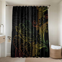 Aloha Hawaii Kalo Bathroom Set Reggae Taro Polynesian Pattern - Polynesian Pride