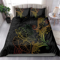Aloha Hawaii Kalo Bedding Set Reggae Taro Polynesian Pattern - Polynesian Pride
