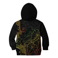 Aloha Hawaii Kalo Kid Hoodie Reggae Taro Polynesian Pattern - Polynesian Pride