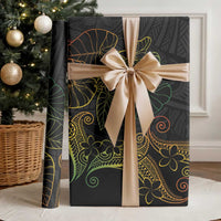 Aloha Hawaii Kalo Wrapping Paper Reggae Taro Polynesian Pattern - Polynesian Pride