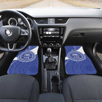 Queen Salote College 100th Anniversary Personalized Car Mats Est 1926 Kolisi Fefine Tongan Ngatu Pattern