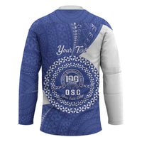 Queen Salote College 100th Anniversary Personalized Hockey Jersey Est 1926 Kolisi Fefine Tongan Ngatu Pattern LT14 - Polynesian Pride