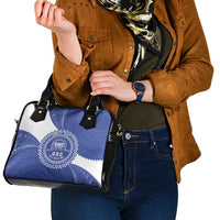Queen Salote College 100th Anniversary Personalized Shoulder Handbag Est 1926 Kolisi Fefine Tongan Ngatu Pattern