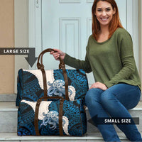 Blue Galaxy Polynesia Tribal Octopus Tattoo Travel Bag Pikake Lei Polynesian Pattern LT14 - Polynesian Pride