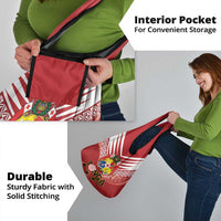 Tonga Darts Grocery Bag Tongan Ngatu Pattern