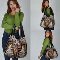 New Zealand Grocery Bag Maori Maripi Knife With Poutama Art LT14 - Polynesian Pride