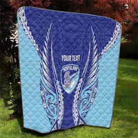 Northland 2026 Rugby Custom Quilt NZ Maori Silver Fern