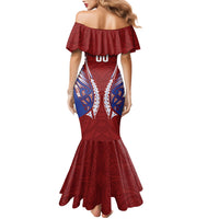 Southland 2026 Rugby Custom Family Matching Mermaid Dress and Hawaiian Shirt NZ Maori Silver Fern LT14 - Polynesian Pride
