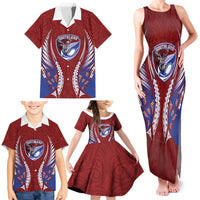 Southland 2026 Rugby Custom Family Matching Tank Maxi Dress and Hawaiian Shirt NZ Maori Silver Fern LT14 - Polynesian Pride