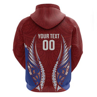Southland 2026 Rugby Custom Zip Hoodie NZ Maori Silver Fern