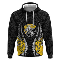 Taranaki 2026 Rugby Custom Hoodie NZ Maori Silver Fern