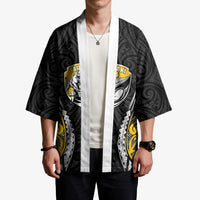 Taranaki 2026 Rugby Custom Kimono NZ Maori Silver Fern