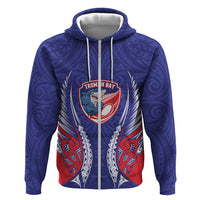Tasman Bay 2026 Rugby Custom Zip Hoodie NZ Maori Silver Fern