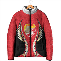 Waikato 2026 Rugby Custom Padded Jacket NZ Maori Silver Fern