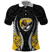Wellington 2026 Rugby Custom Polo Shirt NZ Maori Silver Fern