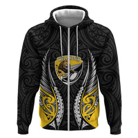Wellington 2026 Rugby Custom Zip Hoodie NZ Maori Silver Fern