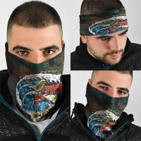 Aloha Hawaii Surfing Skull Neck Gaiter Shaka Skeleton Ride The Waves LT14