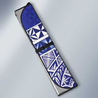 Personalised Queen Salote College Auto Sun Shade Kolisi Fefine 100th Anniversary Kupesi Blue - Polynesian Pride